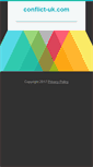 Mobile Screenshot of conflict-uk.com